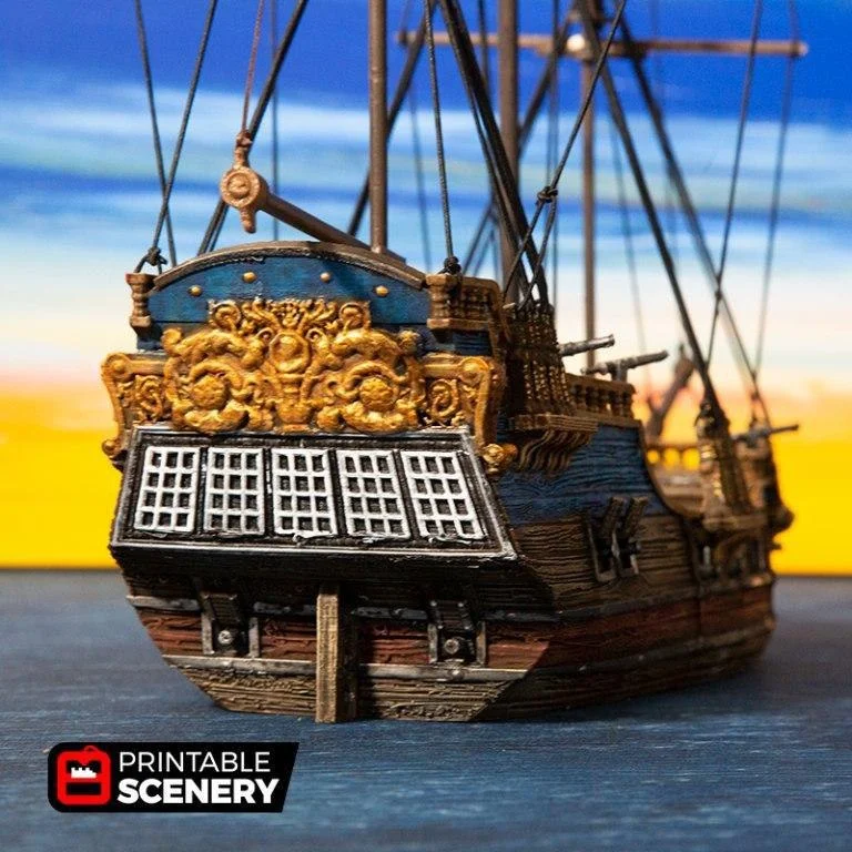 Frigate Mk2 1.6 Archivo STL Impresión 3D
