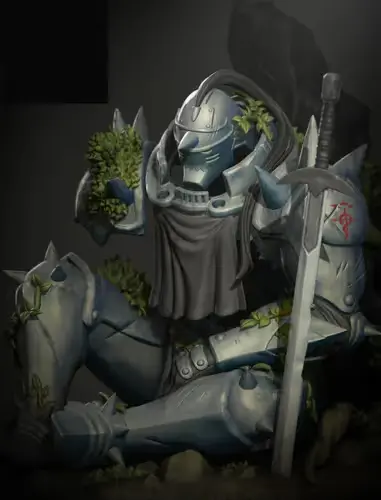 Fullmetal Alphonse Nomnom Archivo Stl Para Impresión 3d