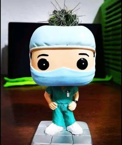 Funko Enfermero Archivo Stl Para Impresion 3D