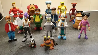 Futurama Coleccion Completa Archivo STL Impresión 3D