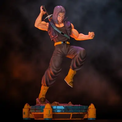 Futuro Trunks Estatua Archivo Stl Para Impresion 3D