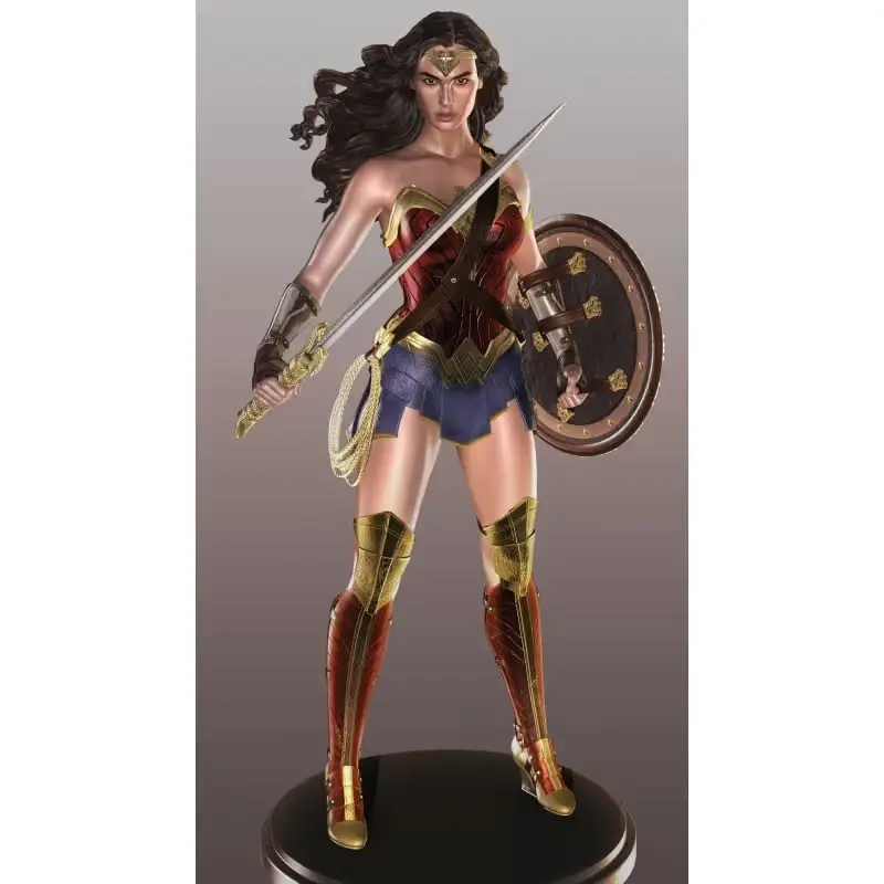 Gal Gadot Mujer Maravilla Archivo Stl Para Impresion 3D