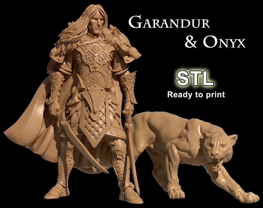 Garandur & Onyx Archivo STL Impresión 3D