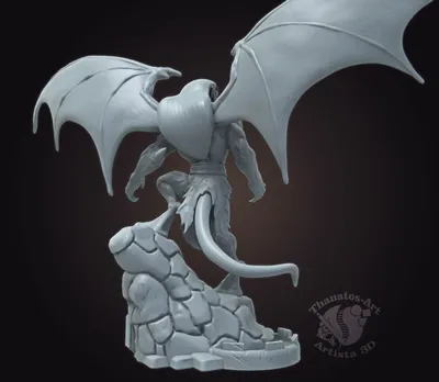 Gargoyles Goliath Archivo STL Impresión 3D