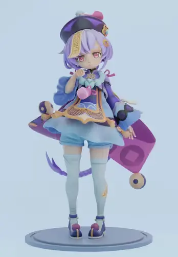 Genshin Impact Qiqi R Archivos Stl Para Impresión 3d