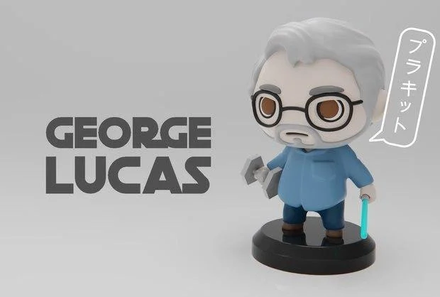 George Lucas Archivo STL Impresión 3D