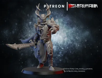 Ghamak Dragon Rider Archivo STL Impresión 3D