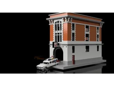 Ghostbusters Firehouse Archivo STL Impresión 3D