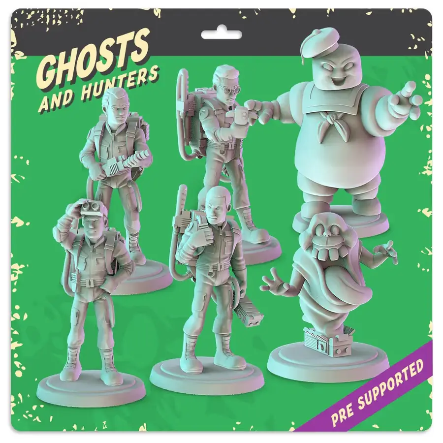 Ghostbusters Pop Minis Archivo Stl Para Impresion 3D