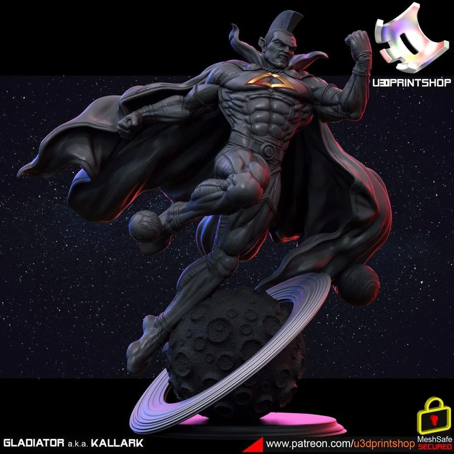 Gladiator Archivo STL Impresión 3D