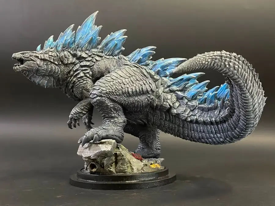 Gojira Archivo STL OBJ para Impresion 3D