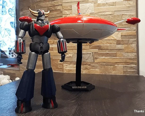 Goldorak Archivo STL Impresión 3D