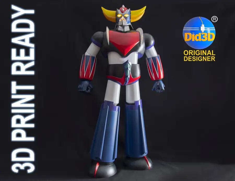 Goldorak Archivo Stl Para Impresion 3D