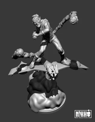 Green Goblin Archivo STL Impresión 3D