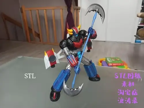 Grendizer Goldorak Decoup Archivos Stl Obj Impresion 3d