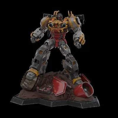 Grimlock Statue Archivo STL Impresión 3D