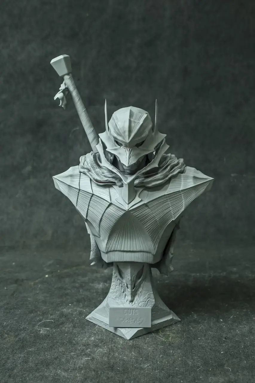 Guts Berserk Busto Archivo Stl Para Impresion 3D
