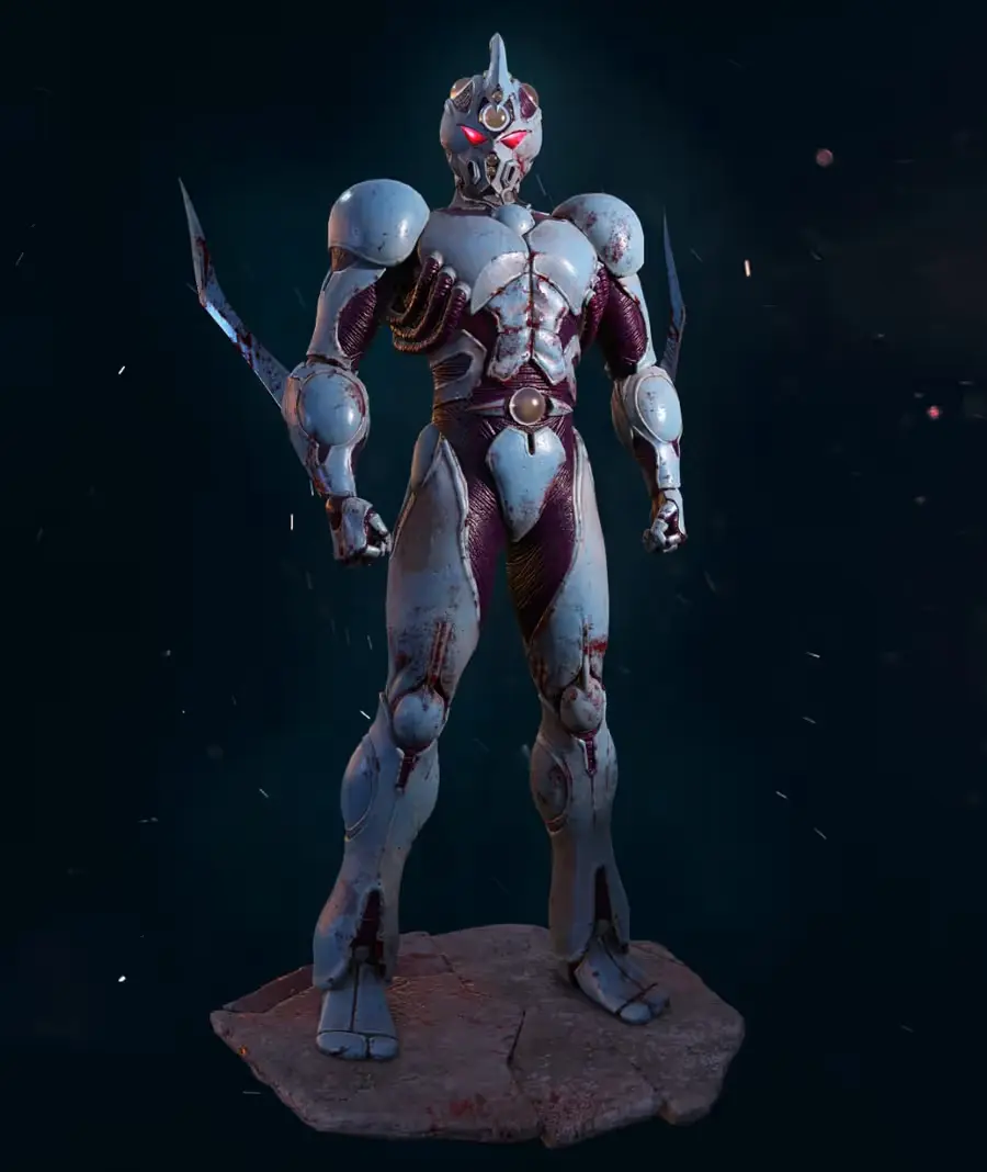 Guyver2 Archivo Stl Para Impresion 3D