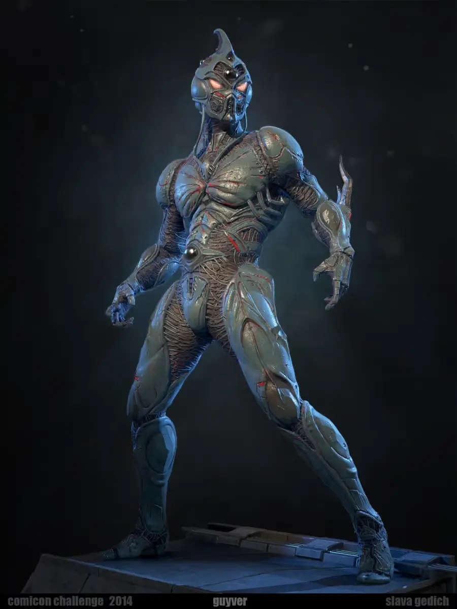 Guyver3 Archivo Stl Para Impresion 3D