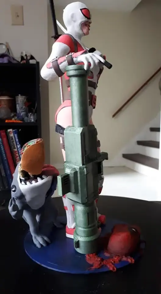 Gwenpool Archivo Stl Obj Para Impresion 3D