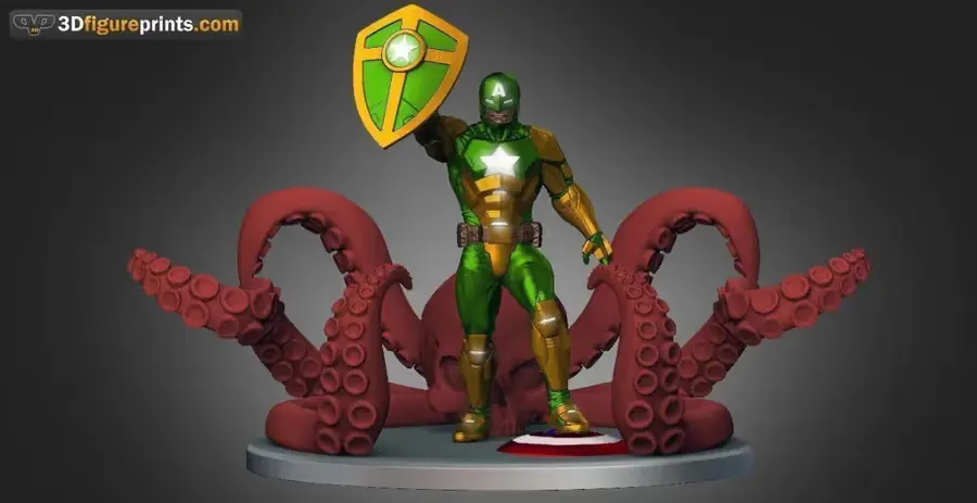 Hail Hydra Archivo Stl Obj Para Impresion 3D