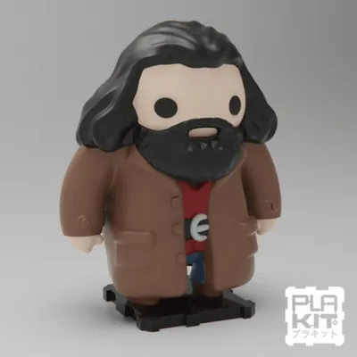 Harry Potter's Rubeus Hagrid Archivo STL Impresión 3D