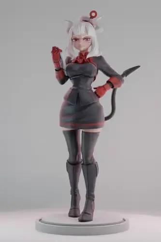 Helltaker Apron Lucifer Archivo Stl Para Impresión 3d