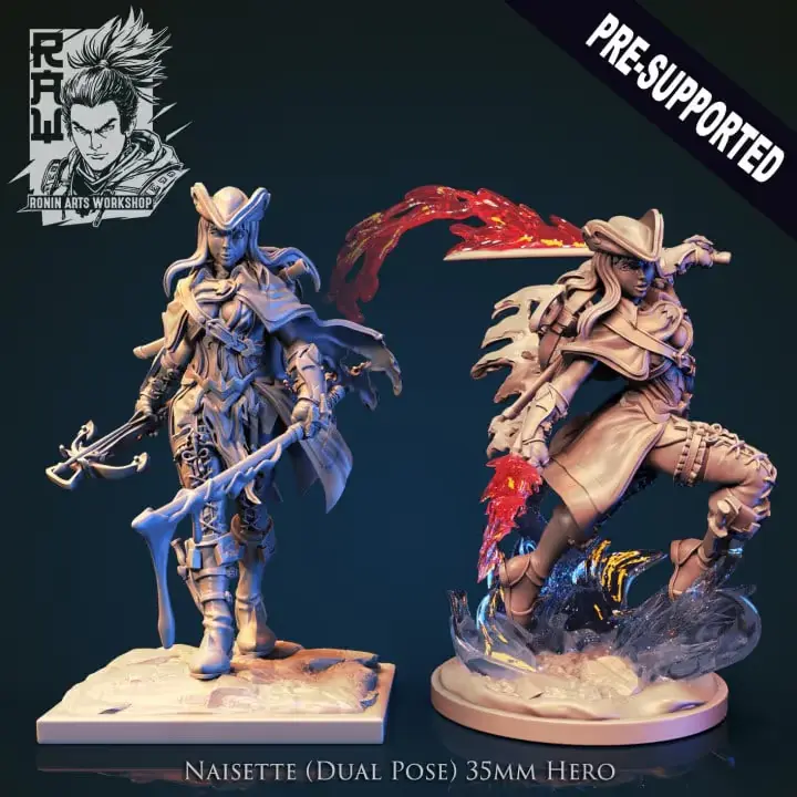 Hero Naisette Archivo Stl Para Impresion 3D