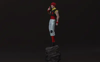 Hisoka Morow Hunter X Hunter Archivo Stl Para Impresion 3D