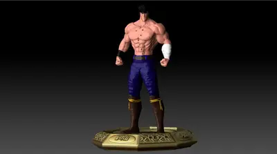 Hokuto No Ken Stl Archivo Stl Para Impresion 3D