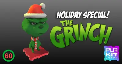 Holiday Special! The Grinch! Archivo Stl Para Impresion 3D