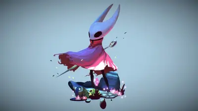 Hollow Knight Hornet Archivo Stl Para Impresion 3D