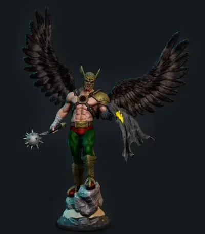 Hombre Alcon Hawkman DC Archivo STL para Impresion 3D