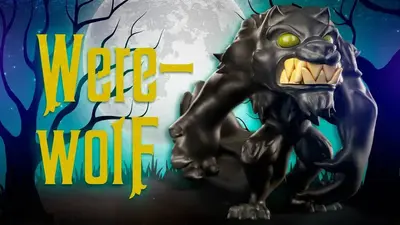 Hombre-Lobo Archivo Stl Obj Para Impresion 3D