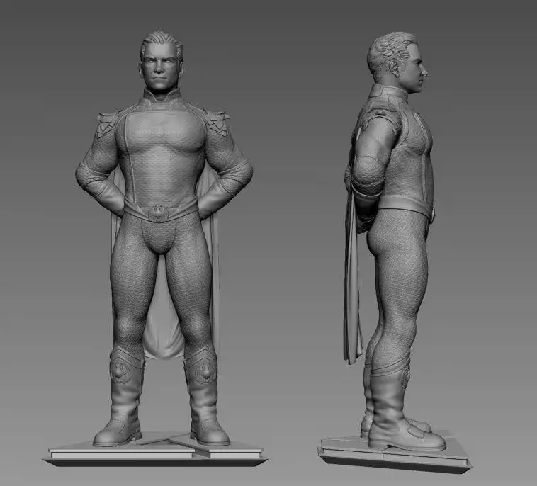 Homelander Archivo Stl Para Impresion 3D