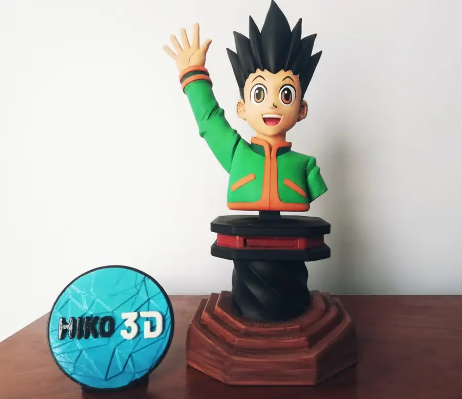 Hunter X Hunter Gon Busto Archivo Stl Para Impresion 3D
