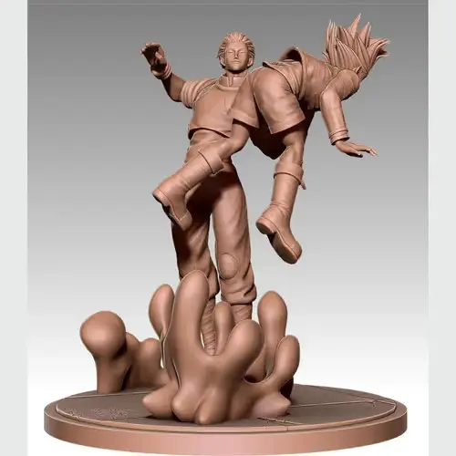 Hunter X Hunter Hisoka Vs Gon Archivos Stl Para Impresión 3d