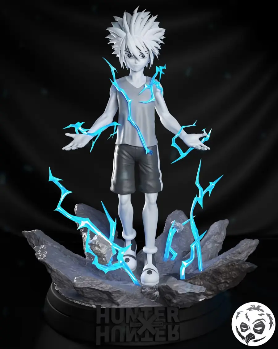Hunter X Hunter Killiua Archivo Stl Para Impresion 3D