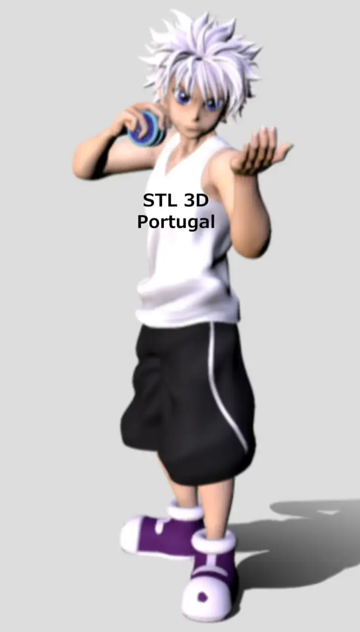 Hunter X Hunter Killua Zoldyck Archivo Stl Para Impresion 3D