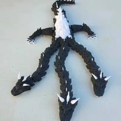 Hydra Flexi Archivo Stl Obj Para Impresion 3D