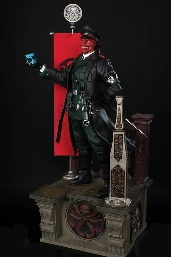 Hydra Red Skull Archivo STL Impresión 3D