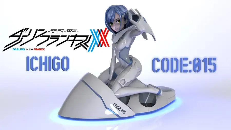 Ichigo Darling In The Franxx Archivo Stl Para Impresion 3D