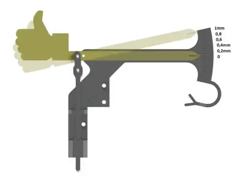 Indicador De Nivelado Ender 3 Archivos Stl Para Impresión 3d