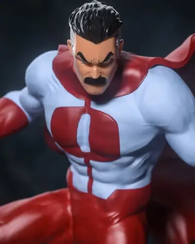 Invencible Omni-man Fanart Misterf Archivos Stl Obj 3d