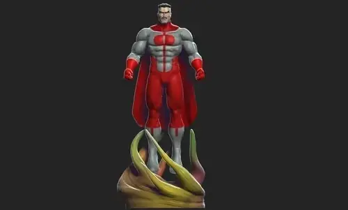 Invencible Omni Man Stl Obj Impresión 3d
