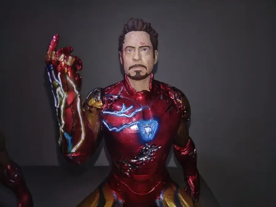 Iron Man Chasquido Archivo Stl Para Impresion 3D