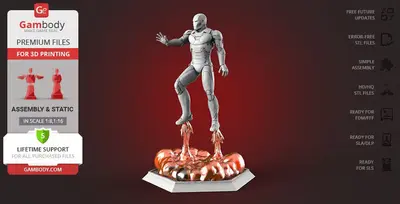 Iron Man Mark 46 Archivo Stl Para Impresion 3D