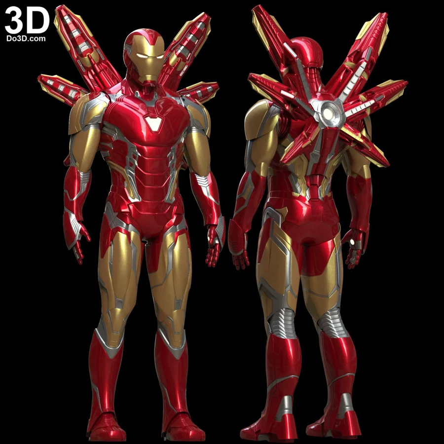 Iron Man Mk85 Archivo STL Impresión 3D