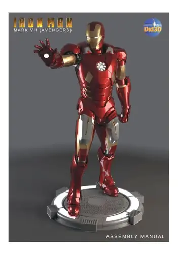 Iron Man Mrk7 Did3 Archivos Stl Obj Impresion 3d