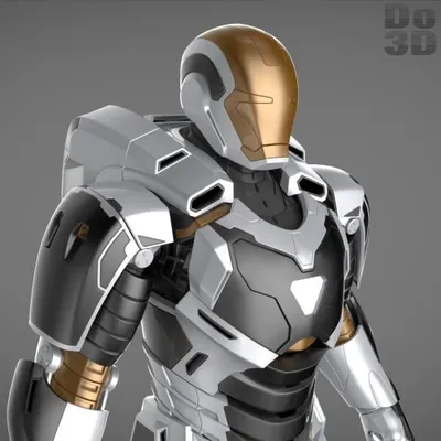 Iron Man Suit Mk39 Gemini Archivo STL Impresión 3D